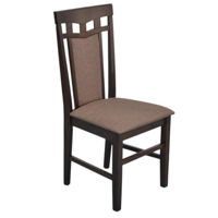 Стул Evelin di Costacurta Deepa R Chocolate (Обивка-Ekea-12 Dark Brown)