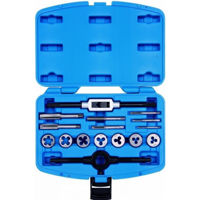 Набор ручных инструментов King Tony 12916MQ1 набор метчиков и плашек метрических, 16 предметов, M3-M12