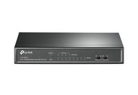 .8-port 10/100M TP-Link PoE Switch, TL-SF1008LP, 4x PoE ports, 41W Budget, Steel Case