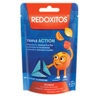 Redoxitos Triple Action Vit C+Zn+Vit D3 jeleuri gum. N25