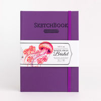 Sketchbook Malevich pentru grafică și markerii Bristol Touch,violet, 180 gr, А5 cm, 50 foi