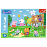 Головоломка Trefl 14342 Puzzles - 24 Maxi - Fun in the grass / Peppa Pig