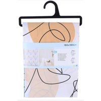 Занавеска для ванной Tendance 55685 Mathis 180x180cm, PEVA