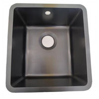 Chiuvetă bucătărie Tornado BARBARA 460*420 Black