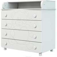 Комод-пеленатор Miracolo Cmd Vittoria (Magic) White+Nature