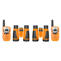 Бинокль Levenhuk LabZZ WTT10 Orange Walkie Talkie and Binoculars Set