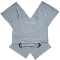 Кенгуру Momcozy CR001-GR00NB-A Sling pentru purtarea bebelusilor Wrap Grey