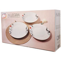 Набор посуды Oti 191779 set portelan Allegria, 18 piese
