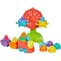 Игрушка Tomy T73099 Jucărie 2 în 1 Tomy Trenulețul cu ouă surpriză