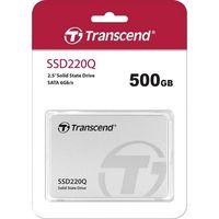 2.5" SATA SSD 2.0TB   Transcend "SSD220Q" [R/W:550/500MB/s, 81K/80K IOPS, SM2259XT, 3D-NAND QLC]
