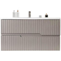 Шкаф под умывальник Bayro подвесной Santos Allegro 1000 light grey