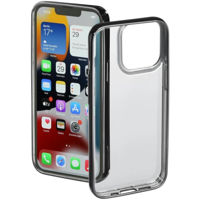 Husă pentru smartphone Hama 177894 Clear&Chrome Cover for Apple iPhone 13 Pro, black