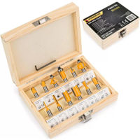 Набор головок, бит, насадок Powermat PM-ZFD-12.8 freze profilate pentru lemn 12el