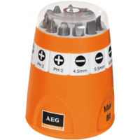 Набор головок, бит, насадок AEG Set capete de insurubat Maxi-Bit (10 buc) 4932399494