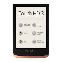 PocketBook Touch HD 3, Spicy Cooper,  6" E Ink Carta (1072x1448)