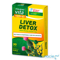 {'ro': 'Liver Detox tab. N30 (silimarina 150mg+Vit.B complex+C+E+acid folic) MaxiVita', 'ru': 'Liver Detox tab. N30 (silimarina 150mg+Vit.B complex+C+E+acid folic) MaxiVita'}