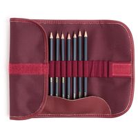 Set de creioane un cronograf. Graf'Art MALEVICH, 8 buc., Răsucit, bordo
