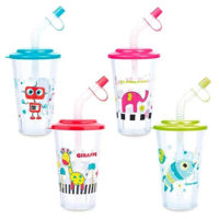 Поильник Canpol 4/112 Чашка тренир. с трубочкой 320мл 12+