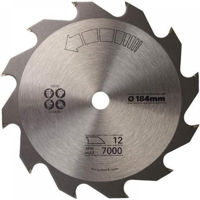 Disc de tăiere Stanley STA13020 Disc fierăstrău circular d184x16x12T