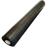 Agrofibră Profmet 385704 100g/m2, 1,6m*50m negru cu linie verde