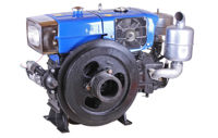 Двигатель водяного охлаждения ZH1125N (30 л.с.) с электростартером