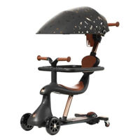 Самокат Richi 74000 Trotineta neagra pentru copii (M7-4)