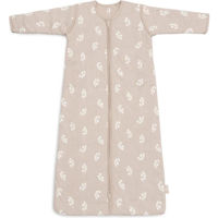 Lenjerie de pat pentru copii Jollein 016-541-67042 cu maneci detasabile Twig Wild Rose, 90 cm