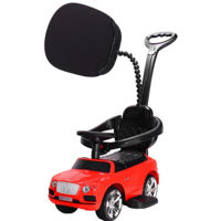 Толокар A+B 6659 Bentley cu maner, rosu, 58640