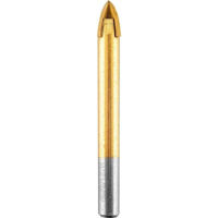 Набор головок, бит, насадок Graphite 56H407 Burghiu universal, cilindric 12mm, HM-TiN