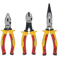 Плоскогубцы DeWalt Набор из трех плоскогубцев VDE 1000 В DWHT82811-0