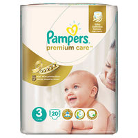 Pampers (3) SMP Premium Care Midi 20