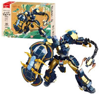 Set de construcție Sluban B1272 Robot Țestoasa neagră (685 elem.)