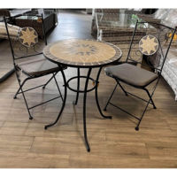 Mobilier pentru grădină Hydro S Set mobilier Bistro, masă și 2 scaune, model mosaic
