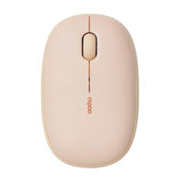 Mouse Rapoo 14383 M660 Silent Multi Mode, beige