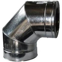 Coș de fum miscellaneous Cot inox CF 90* 180/250 (304/304) VL