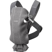 Кенгуру BabyBjorn 021084E1 Mini Dark Grey, 3D Jersey