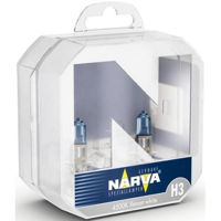 Автомобильная лампа Narva H3 RangePowerWhite 12V 55W PK22s (2 шт.) (48602)