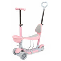 Самокат New World 0077p-2 5in1 (suport), roz, 147606