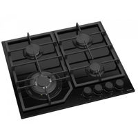 Встраиваемая поверхность газовая Wolser WL- F 6406 TURBO BLACK GL FFD