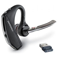 Гарнитура беспроводная Bluetooth Plantronics Poly Voyager 5200 USB-A Bluetooth Headset + BT700 dongle