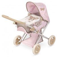 Кукла DeCuevas 85143 кукольная коляска 3 в 1 с сумкой для переноски DIDI 2021 - 53 cm