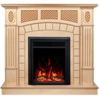 Камин электрический ArtFlame Amsterdam wood & Cris