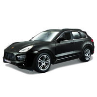 Машина Bburago 18-21056 Die-Cast 1:24 Porsche Cayenne Turbo, neagra