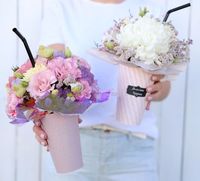 купить Цветы в Пластиковом стакане 'Morning Surprise" в Кишинёве