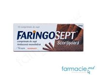 Faringosept Scortisoara comp. de supt 10 mg  N10