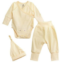 Детская одежда Minikin 211210350-56 Набор 3 ед Simple 50-56см Ваниль