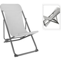 Mobilier pentru grădină ProGarden 55417 Fotoliu pliant Ambiance 92X84X57cm, carcasa metalica