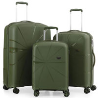 Чемодан CCS 5264 Set Khaki
