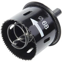 Набор головок, бит, насадок Wolfcraft 2158000 Carota cu arc ejector si debavurator 68mm
