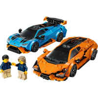 Конструктор Lego 77238 Speed Champions: Lamborghini Revuelto și Huracán STO